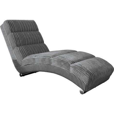 Chaise longue Comfivo Pirum II, Ambience 19, 84x62x180cm, Tissu, Pieds: Plastique (1/5)