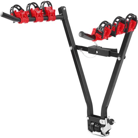 Support à vélo en acier pour voiture, fixation arrière, support de remorquage, accessoire pour fourgonnette (1/5)