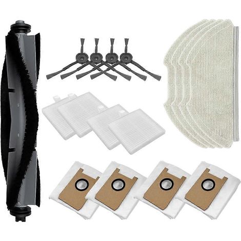 Pour T20 de remplacement Main Side Brosse HEPA Filtre Serpillière Pads Dust Bags pièce détachée Accessoires (1/5)