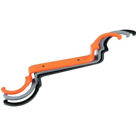 Jeu de clés de verrouillage pour conduits 50900R, permettant de serrer et de desserrer les écrous de blocage dans les espaces restreints, pour coudes décalés de 1/2, 3/4 et 1 pouce. (1/5)