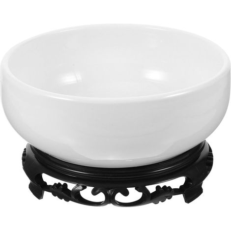 Pot de Plante Céramique Hydroponique avec Base pour Succulentes Intérieur et Extérieur Planteur Fleur Élégant pour Jardin Balcon et Bureau (1/5)