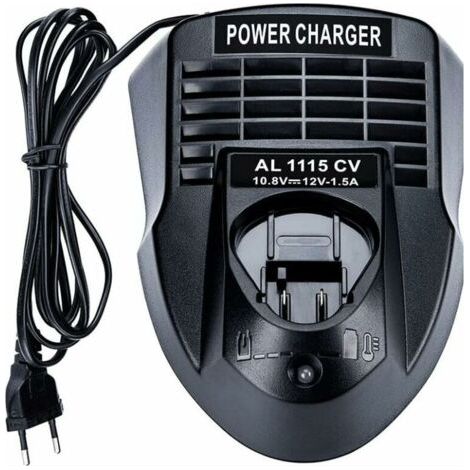 Chargeur de batterie Li-ion AL1115CV 10.8V 12V 1.5A Li-ion perceuse/visseuse BC430 BC330, 2 607 336 996 BAT411 BAT412A (1/5)