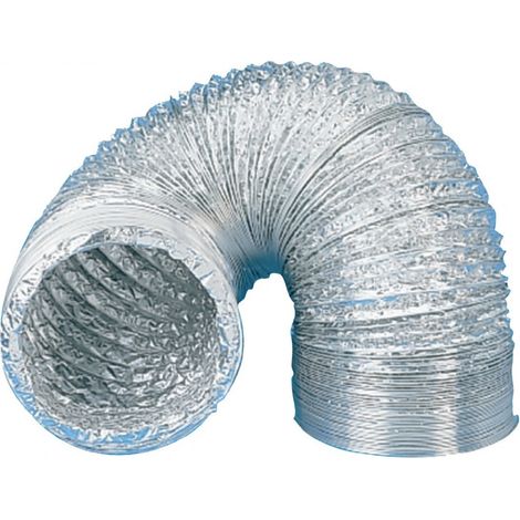 Gaine souple aluminium série GSA - Longueur 10 mètres - Diamètre 250mm (1/2)
