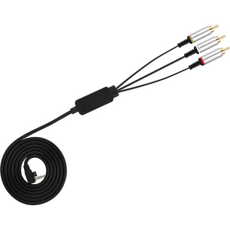 1.5M AV Cable for Console Accessory and Replacement TV Cord, Gaming AV Cable for Smooth Gaming (1/5)