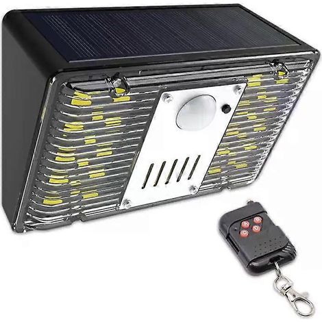 Alarme solaire EGFirtor avec télécommande et détecteur de mouvement (1/5)