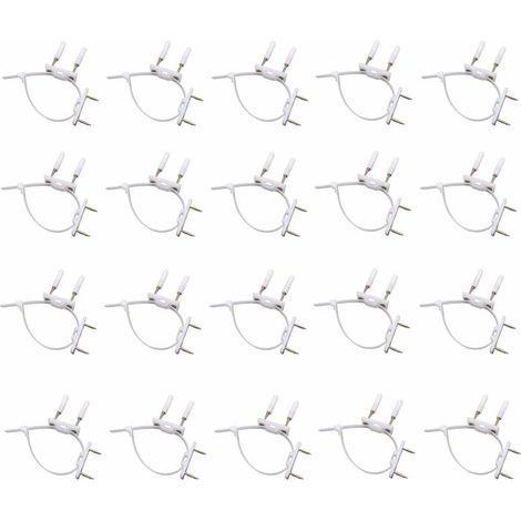 20 pezzi di cinghie antiribaltamento in nylon per mobili, dispositivo antiribaltamento di sicurezza, cinghie antiribaltamento per mobili per fissare mobili instabili, per proteggere i bambini (bianco)