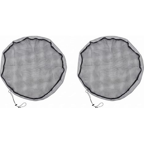Lot de 2 Filets pour Récupérateur d'eau 120 cm Anti Feuilles Cuve Pluie (1/5)