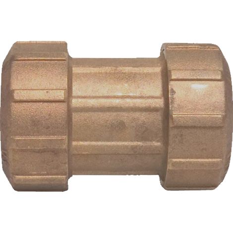 Raccord à vis en laiton 25x3/4" pour tuyaux d'eau en PE