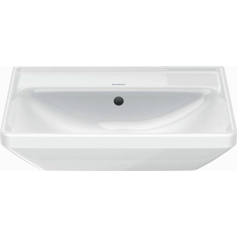 Duravit D-Neo Waschtisch, 550x440mm, ohne Hahnloch, mit Überlauf, (1/5)