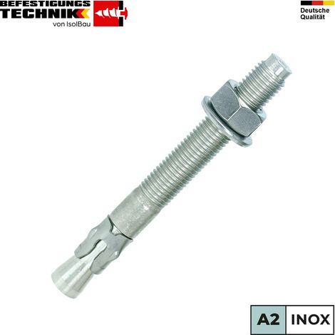 IsolBau Mechanischer Anker Edelstahl A2 Schwerlastanker M16 x 125 (1/5)