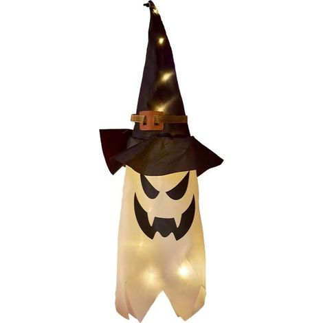 Guirlandes lumineuses d'Halloween polyvalentes, innovantes, amusantes, économes en énergie et écologiques pour décorer votre jardin, terrasse ou bar extérieur. (1/4)