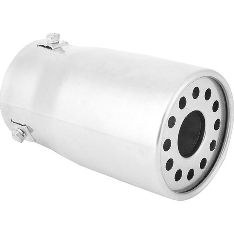 Tubo de escape universal para modificación de automóviles con muesca curva interna. (1/5)