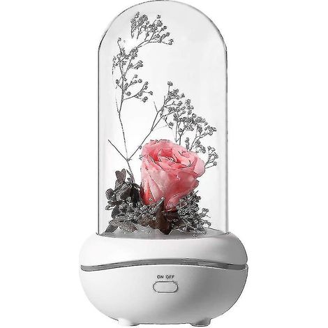 Diffuseur d'arômes portable, rechargeable et USB, avec lampe intégrée, pour la maison, le bureau ou la chambre. Parfum préservé. (1/5)