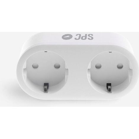 SPC enchufes inteligentes 6206b , Enchufes Intelogentes 6206BSPC Clever Plug Dual es un doble enchufe compacto inteligente que sirve para dotar de inteligencia los aparatos ele (1/4)