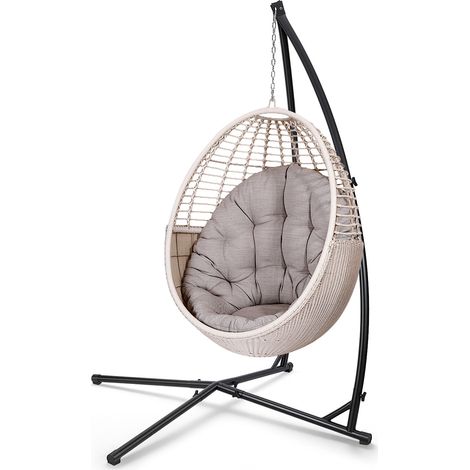 TolleTour Freistehendes Hängesesselgestell - Hängesessel Gestell Hängesitzständer - Hängestuhl Gestell - Outdoor & Indoor - max. 150kg belastbar Hängestuhlgestell