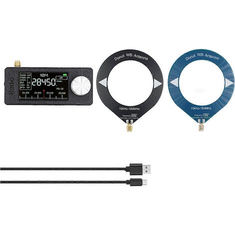 SI4732 Tragbares Radio 10 kHz–180 MHz, Mini-Taschenradio, USB, AM/FM