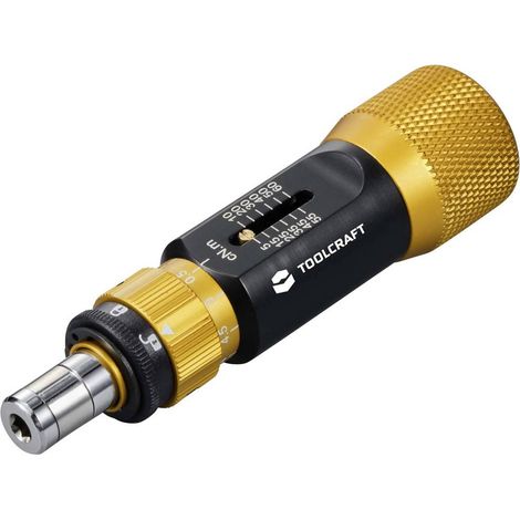 TOOLCRAFT TO-9627246 Elettronica e meccanica di precisione Cacciavite dinamometrico Dimensione (Cacciavite) 4 mm