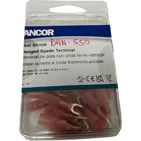 Connecteurs thermorétractables Ancor heat shrink connectors étanches adhésifs