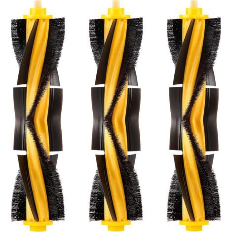 (3 Stück) Hauptbürsten-Ersatzteile für Ecovacs DEEBOT OZMO 920 950 T8 AIVI Max T9 T5 N5 N7 N8+ N8 Pro DX55 DX93 DJ65 Saugroboter (1/5)