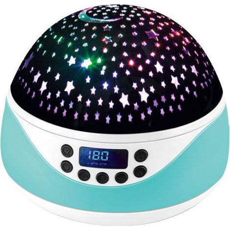 Veilleuse Étoilée - Minuterie Intégrée - Pour Chambre Enfant - Diffuseur de Lumière Douce - 1 Unité (1/4)