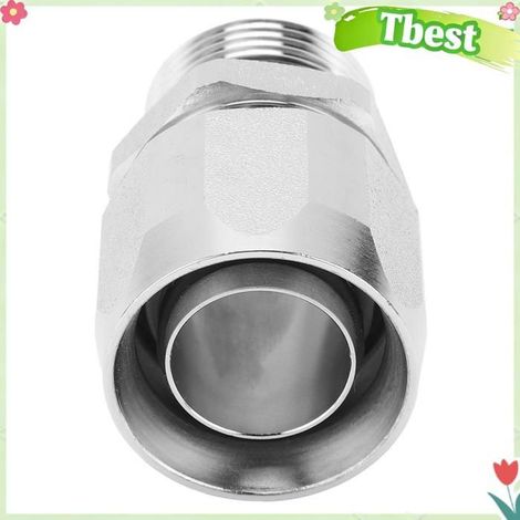 Tbest Joint pivotant de tuyau en laiton Joint Pivotant de Tuyau de Pistolet Connecteur de Tuyau en Laiton Connecteur stupide (1/5)