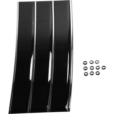 Grille de ventilation latérale de carrosserie, garniture avant de protection, accessoires extérieurs pour L405 2013 – 2021, noir brillant (1/5)