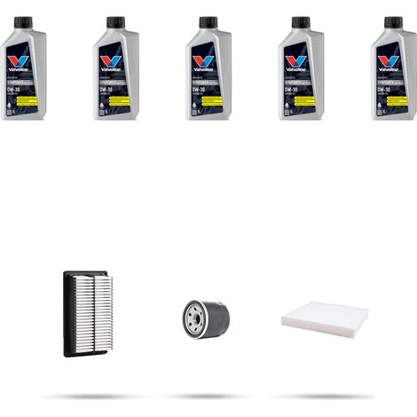 Kit tagliando 3 FILTRI e 5L OLIO compatibile con Hyundai Kona 1.6 T-GDI 130kw dal 2017 (1/5)