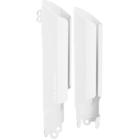 Amortiguadores Polisport Yz Yzf 125 250 450F 450Fx, envoltorios blancos para horquilla (1/2)