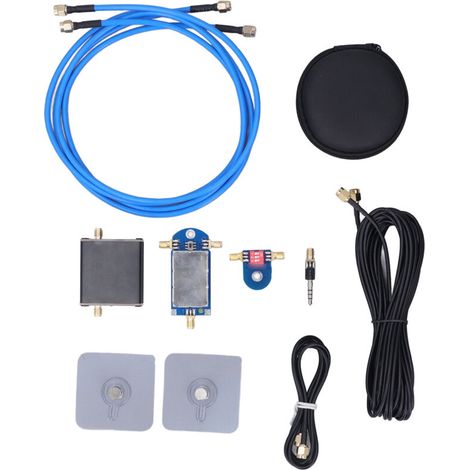 Active loop antenna 9-12V small loop 50K-500MHz 17dB fullband active loop broadband receiving antenna