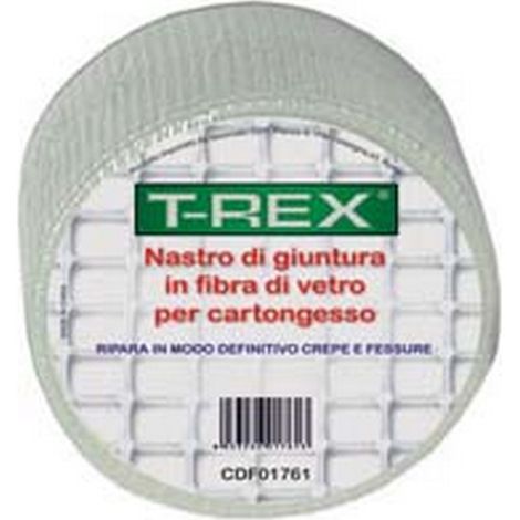 4ROTOLI NASTRO ADESIVO PER CARTONGESSO - mm.50x90 mt.
