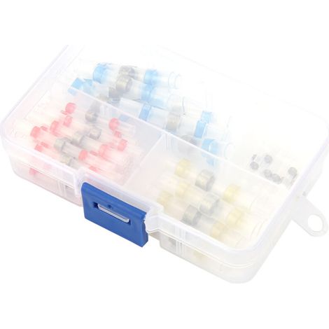 Kit de 50 cosses à souder professionnelles résistantes à l'eau avec gaine thermorétractable (1/5)
