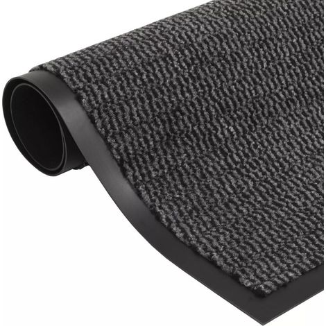 Paillasson rectangulaire 40 x 60 cm Anthracite DEC023089
