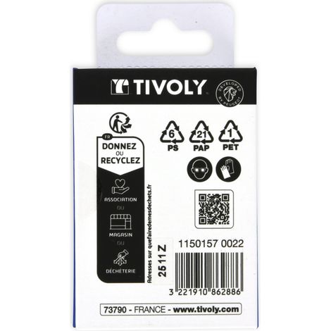 Tivoly - set 9 pz punte Tin + PE (1/2)