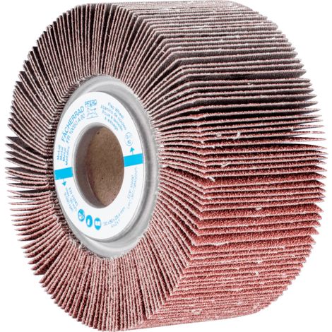 PFERD TOOLS Lamellenschleifrad FR Ø 100x50mm Bohrung Ø 25,4 mm A60 für universelle Anwendung 2 Stk (1/4)
