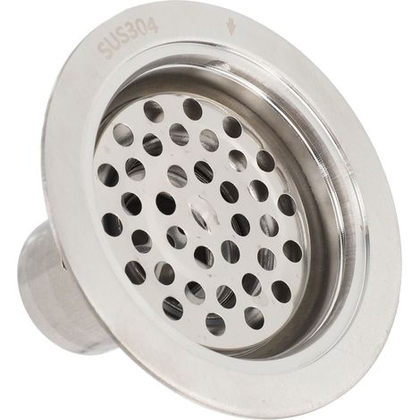 Bonde de Sol Soavoa 10cm Inox Anti-Odeur Démontage Facile Salle de Bain Lot de 1 (1/4)
