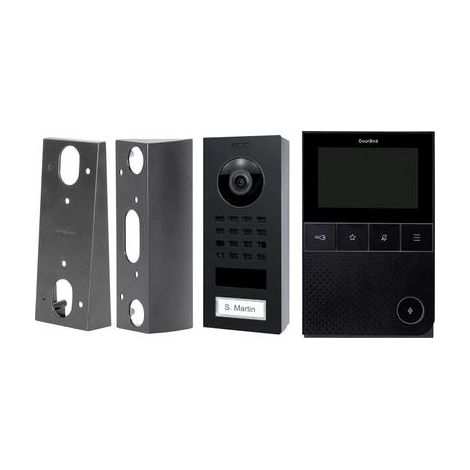 Doorbird D11 BusinessSet videocitofono nero grafite ad alta definizione (1/3)