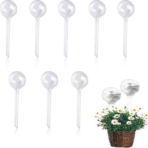 Guidre 8 Pcs Plant Watering Balls, Drip Irrigation, Holiday Plant Watering, Drip Irrigation Kit, Automatic Drip Irrigation for Indoor Potted Plants (1/5)