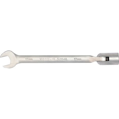 Llave de boca fija articulada de 12 mm 52843 vorel