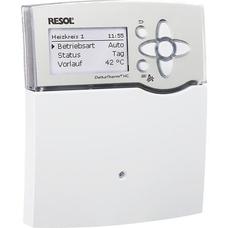 Heizungsregler DeltaTherm® HC inkl. 5x Fühler Heizung Regelung Heizkessel Uni