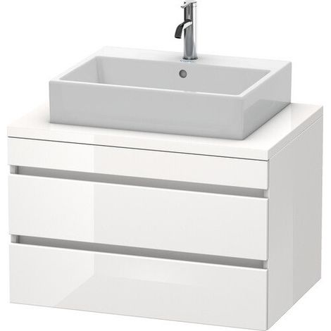 Consola baja DURASTYLE 512x800x548mm lino / blanco mate