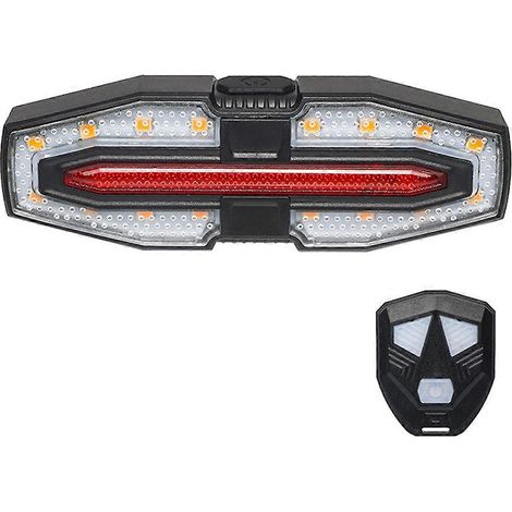 Nouveau feu arrière clignotant pour vélo de montagne, idéal pour la conduite de nuit. (1/5)
