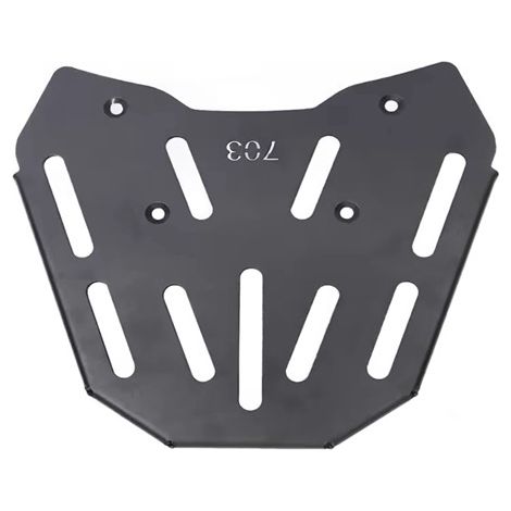 1 color: Black Material: Metal Rear luggage rack/trunk luggage rack/motorcycle luggage rack (1/5)