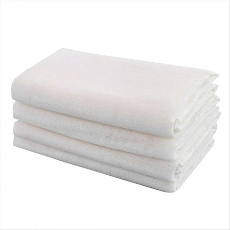 Étamines en mousseline réutilisables pour la cuisine, 150 x 150 cm, idéales pour égoutter, cuire au four et bien plus encore. (1/5)