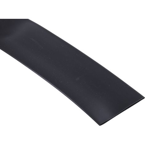 Gaine thermorétractable RS PRO, Dia. 25.4mm Noir rétreint 2:1, 3m ( Prix pour Bobine de 3 Mètres )