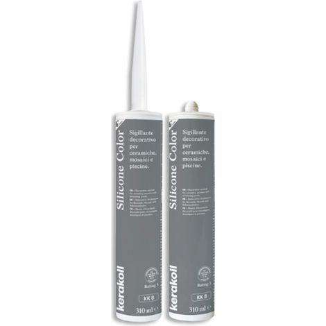 Silicone color kk8 ml 310 sigillante decorativo per ceramiche e mosaici
