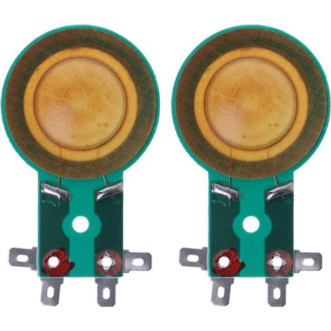 Schwingspule – 2er-Pack – Aluminium und Harz – 40–80 W – Für Dreifachhorn-Hochtöner – 25,5 mm (1/5)