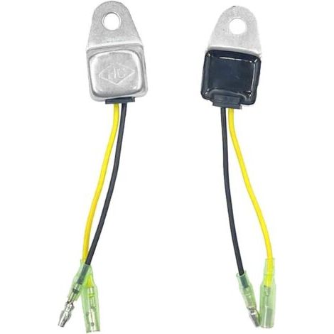 Pair Capteur d'alerte de Niveau d'huile Bas pour Honda GX160 GX200 GX240 GX270 GX340 GX390 5,5 CV, 6,5 CV, 8 CV, 9 CV, 11 CV, 13 CV, Moteur, générateur, Pompe à Eau, Tondeuse à Gazon (1/5)