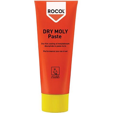 Rocol Dry Moly Paste Tube – 100g, High-Performance Lubricant for Metal Surfaces and Machinery (1/3)