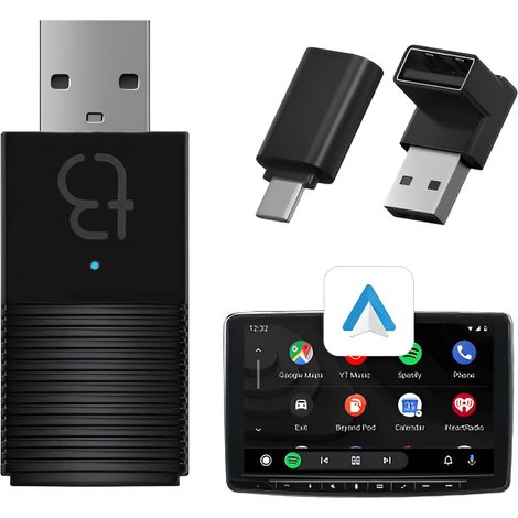 Adaptador inalámbrico Mini USB TB-nano Carplay / Android Auto para coche (1/5)