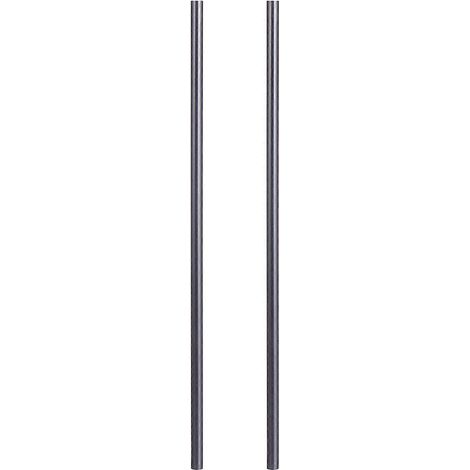 tiges d'agitation en graphite pour creuset, pour la fusion, le moulage et le raffinage (gris)-30X0.8cm-Grey